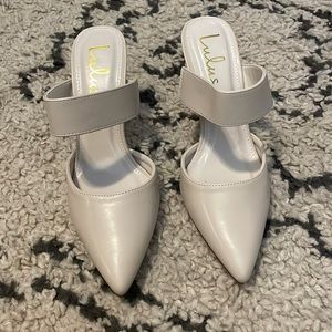 Lulus mule heels